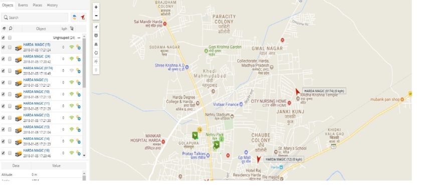 GPS TRACKING NP HARDA